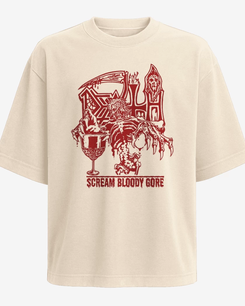 Polera Oversize Death SBG