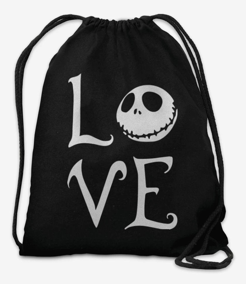 Mochila Negro de Love jack