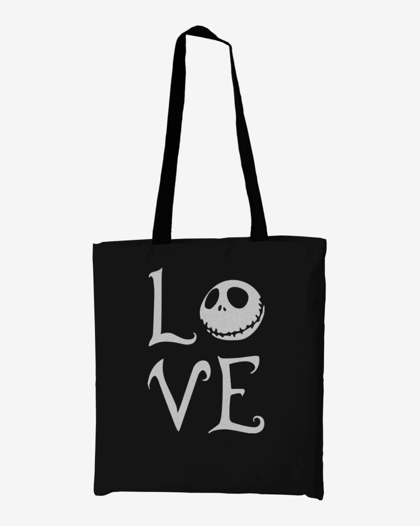 Totebag Negro de Love jack