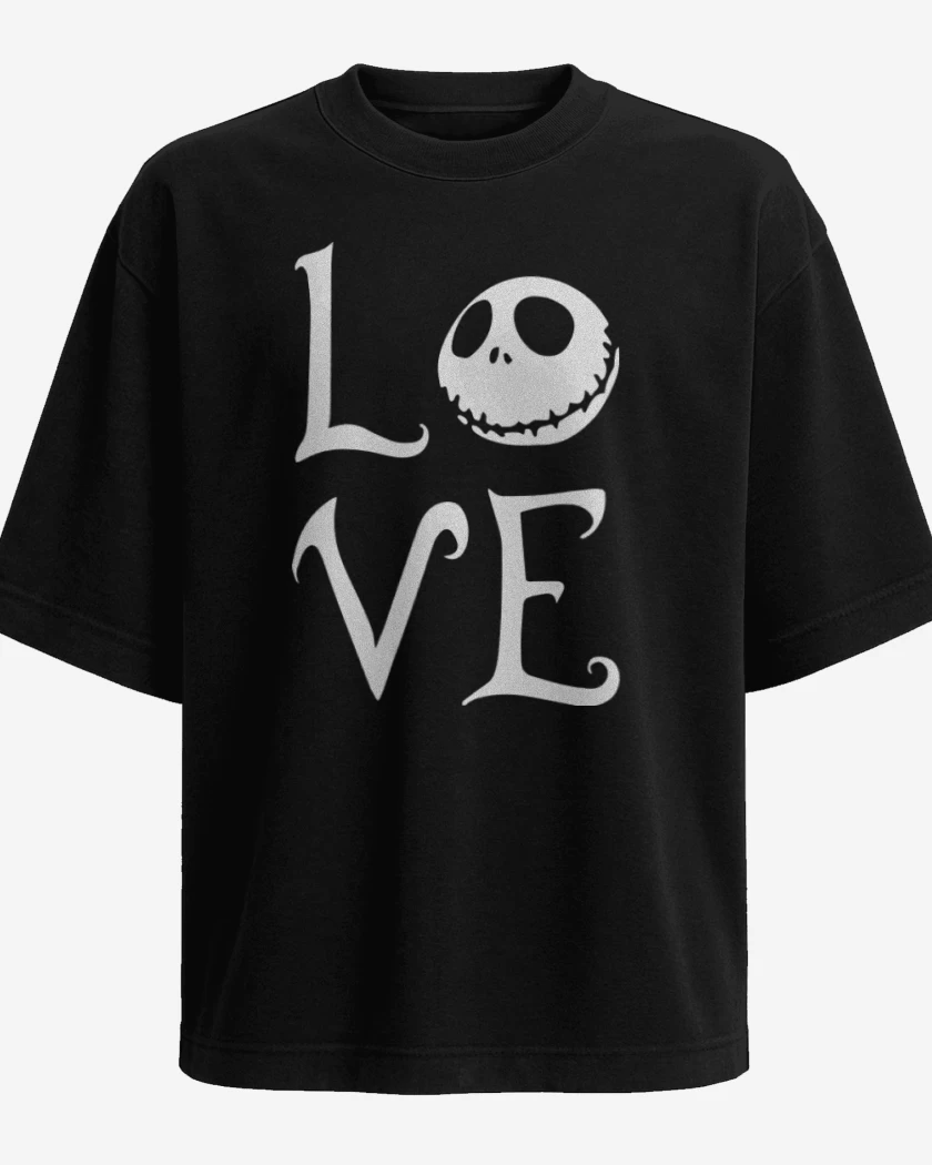 Polera Oversize Negro de Love jack