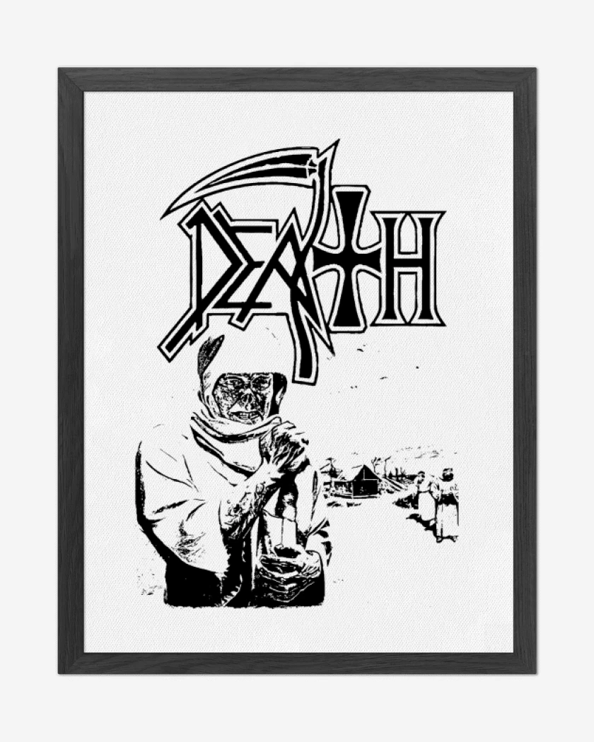 Cuadro decorativo Death Leprosy BN