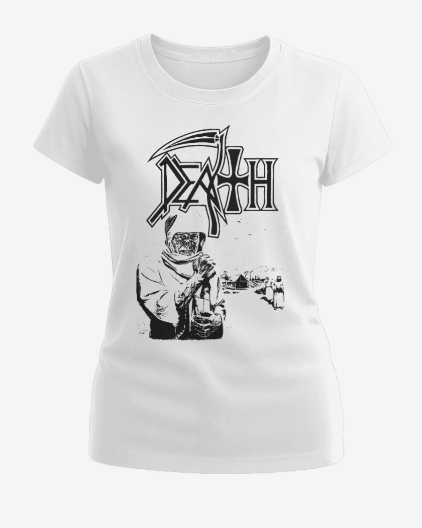 Polera de Mujer Death Leprosy BN