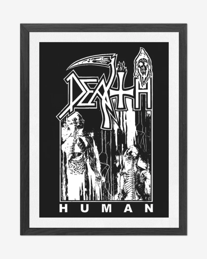 Cuadro decorativo Negro de Death Human B