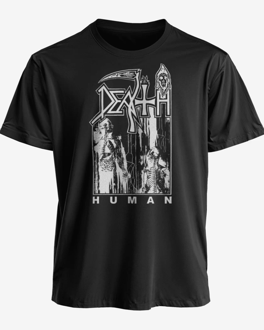 Polera premium Negro de Death Human B