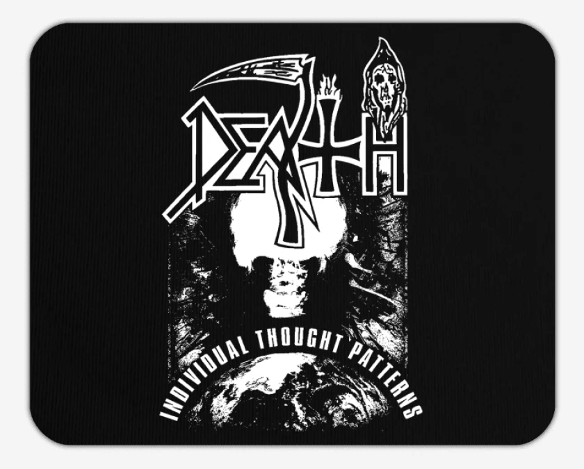 Mousepad Death Individual Thought Patterns B