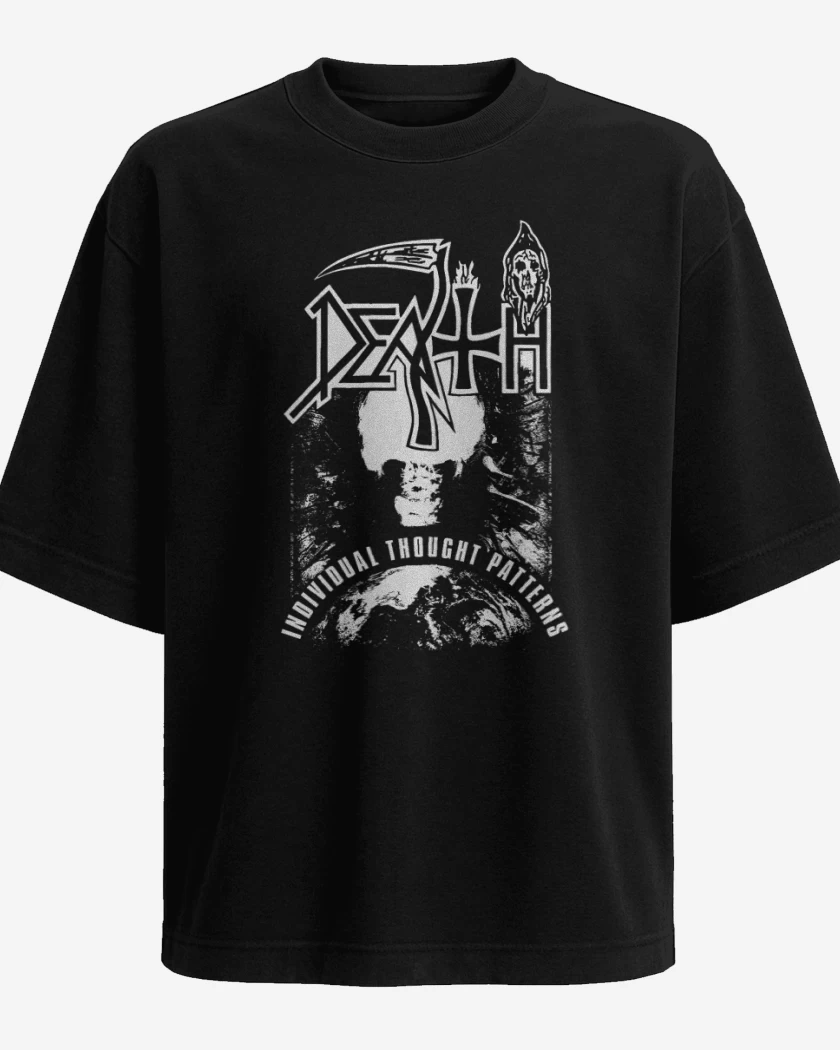 Polera Oversize Death Individual Thought Patterns B