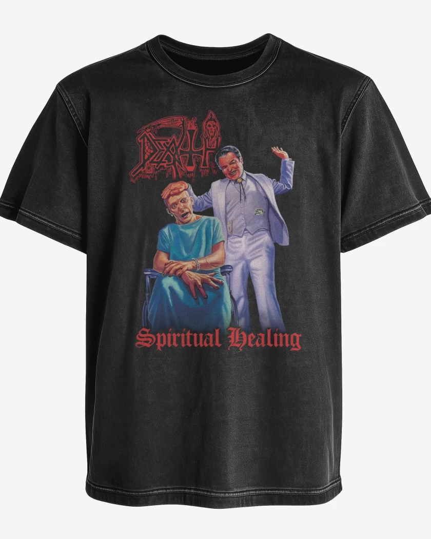 Polera desgastada Death Spiritual