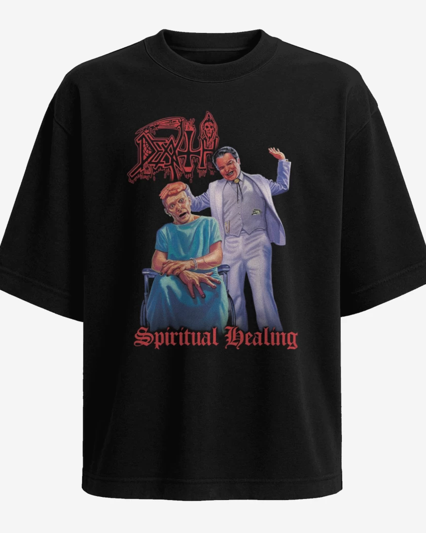 Polera Oversize Death Spiritual