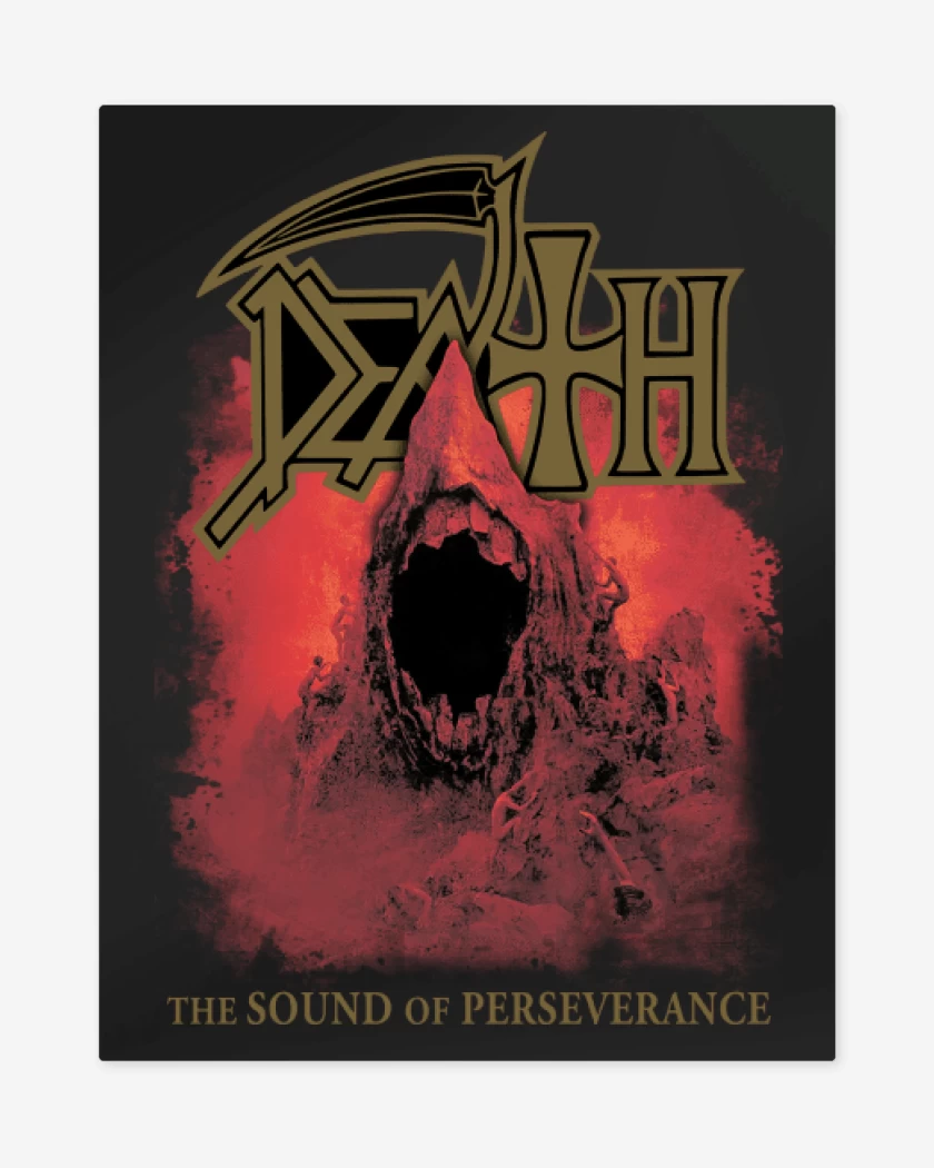 Print metalico Death The Sound of Perseverance