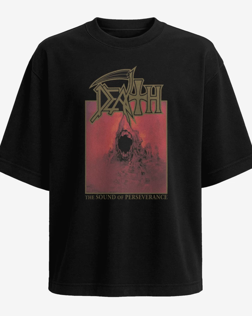 Polera Oversize Death Sound of Perseverance