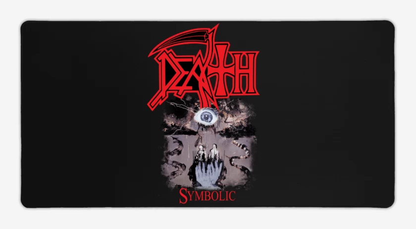 Mouse pad Gamer Negro de Death Symbolic