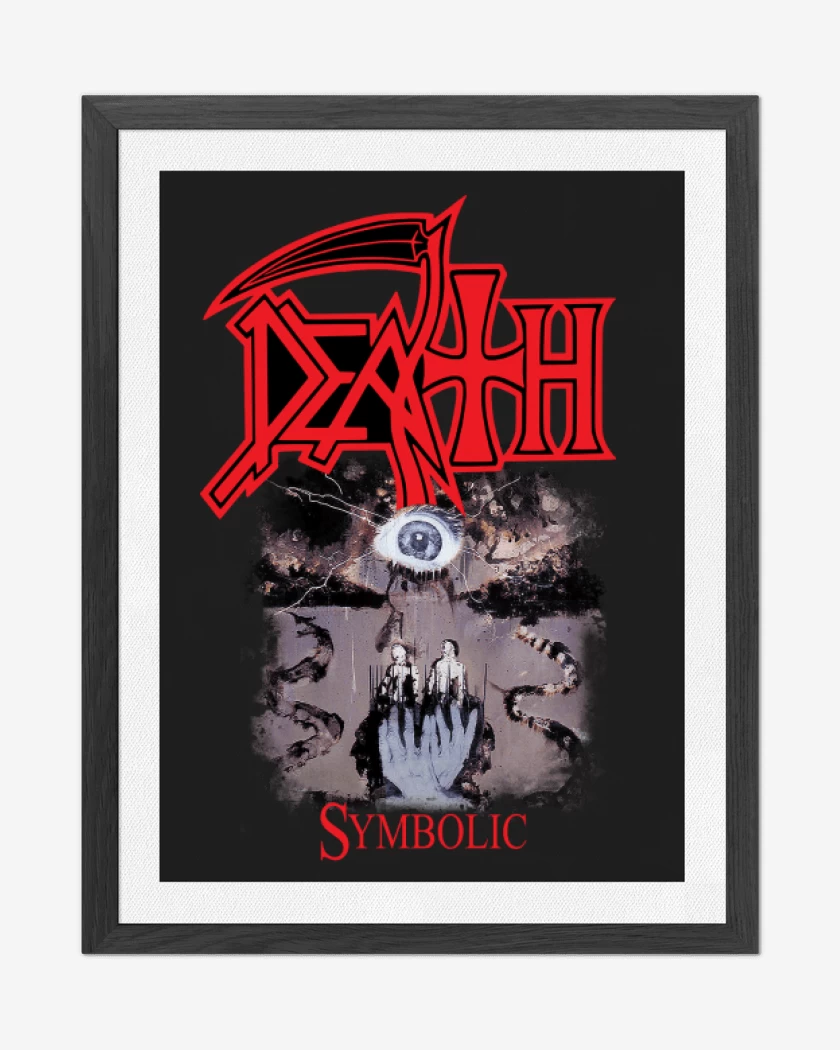 Cuadro decorativo Negro de Death Symbolic