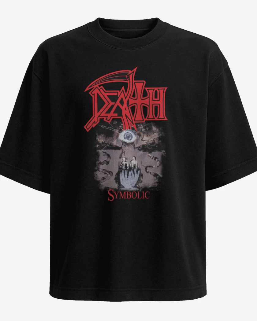 Polera Oversize Death Symbolic