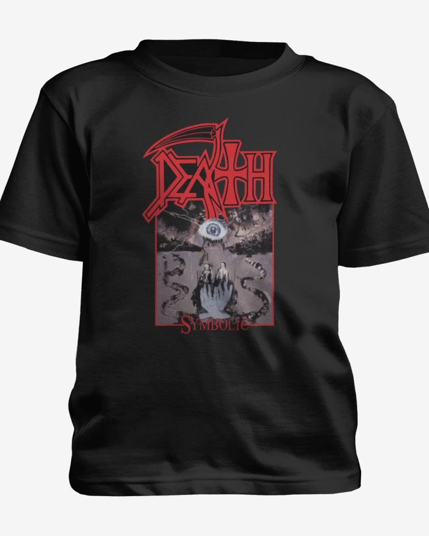 Polera de niño Negro de Death Symbolic v2