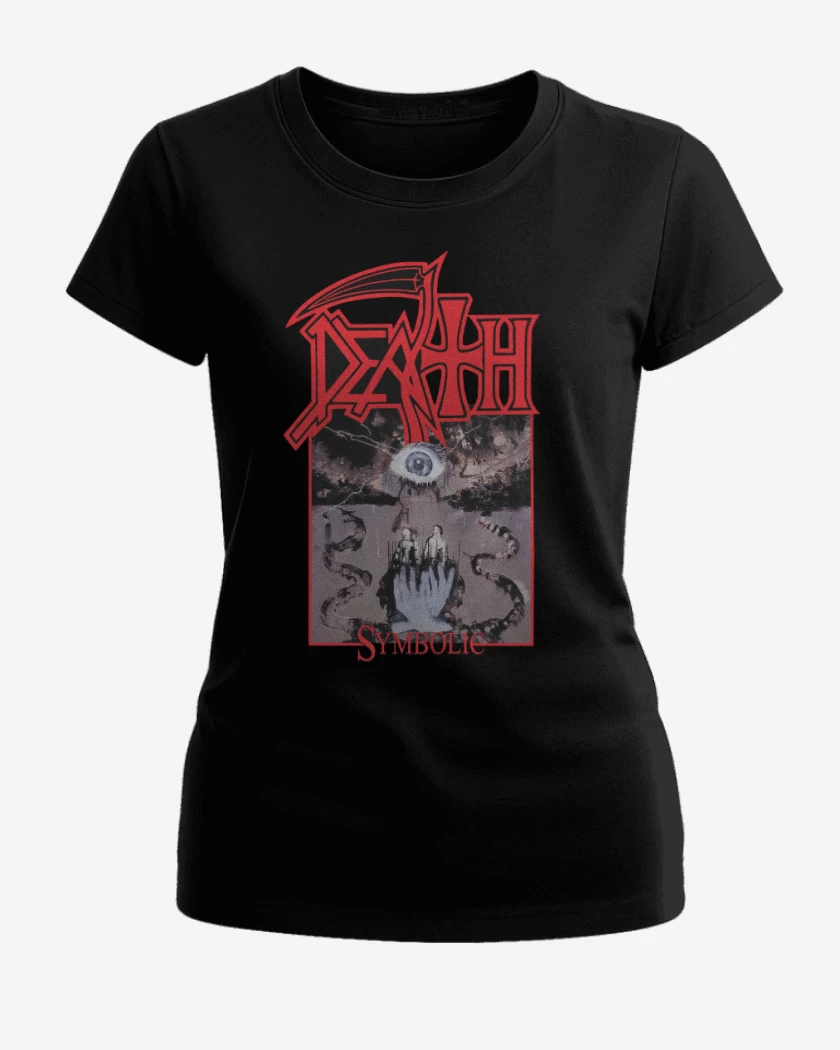 Polera de Mujer Negro de Death Symbolic v2