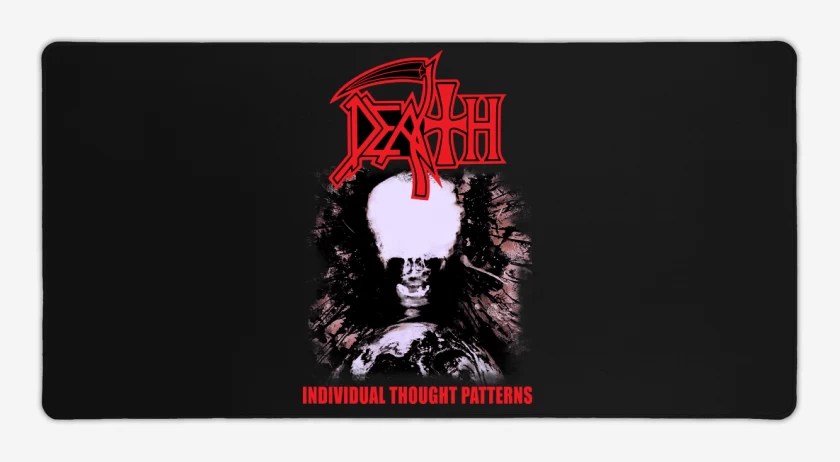 Mouse pad Gamer Negro de Death Individual Thought Patterns