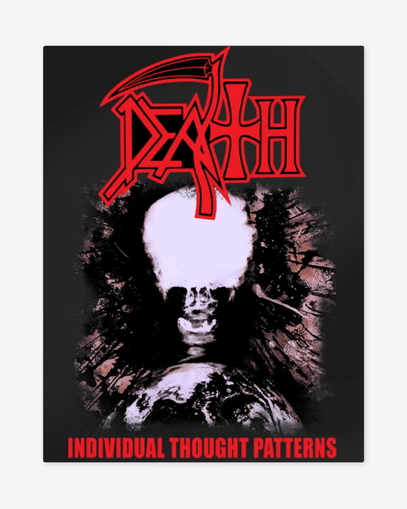 Print metalico Death Individual Thought Patterns