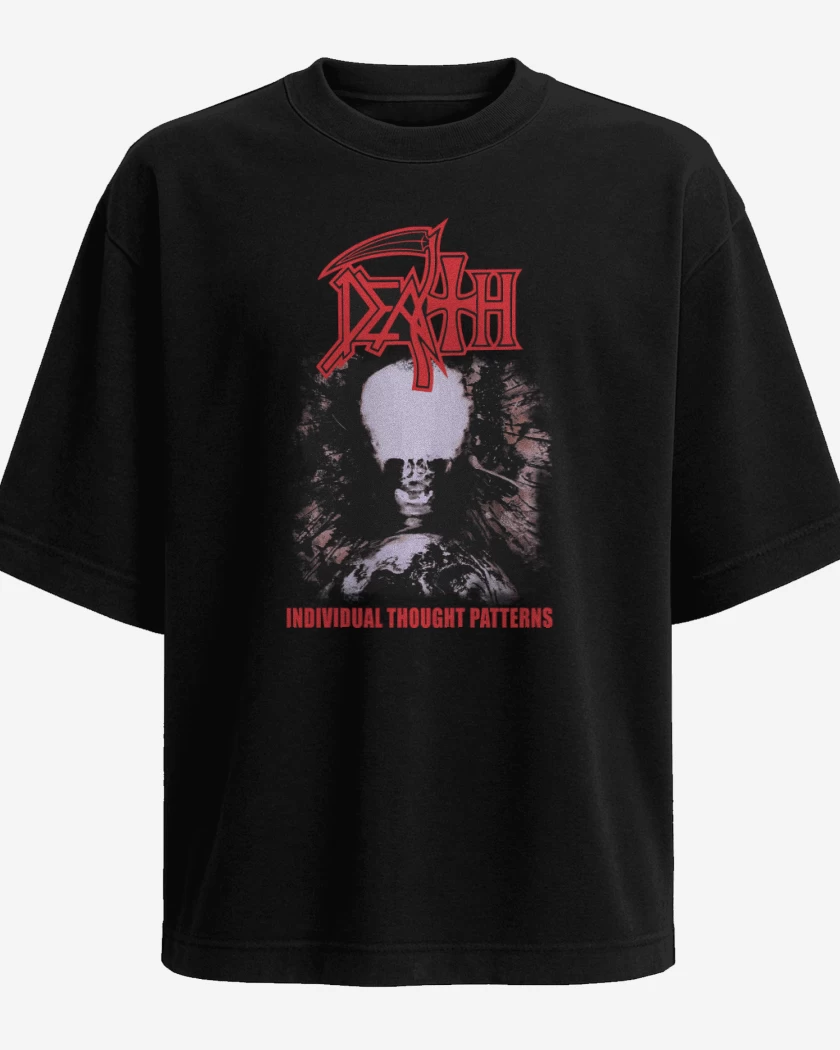 Polera Oversize Death Individual Thought Patterns