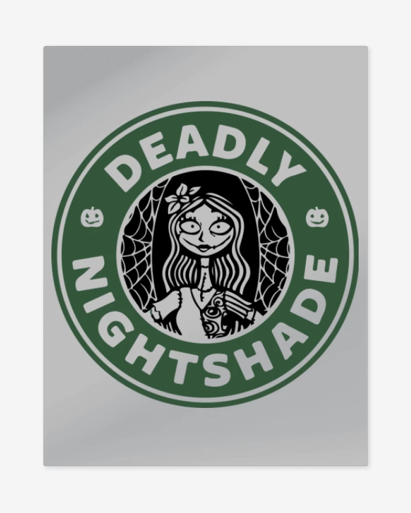 Print metalico Gris Melange de Deadly