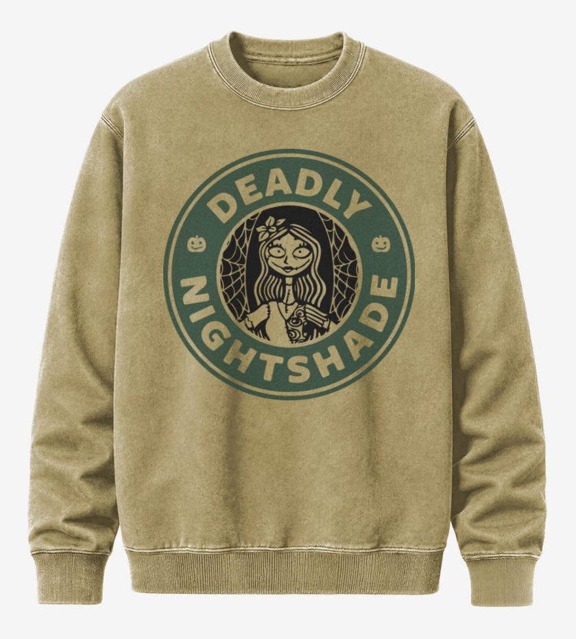 Poleron Polo Acid Wash Beige de Deadly