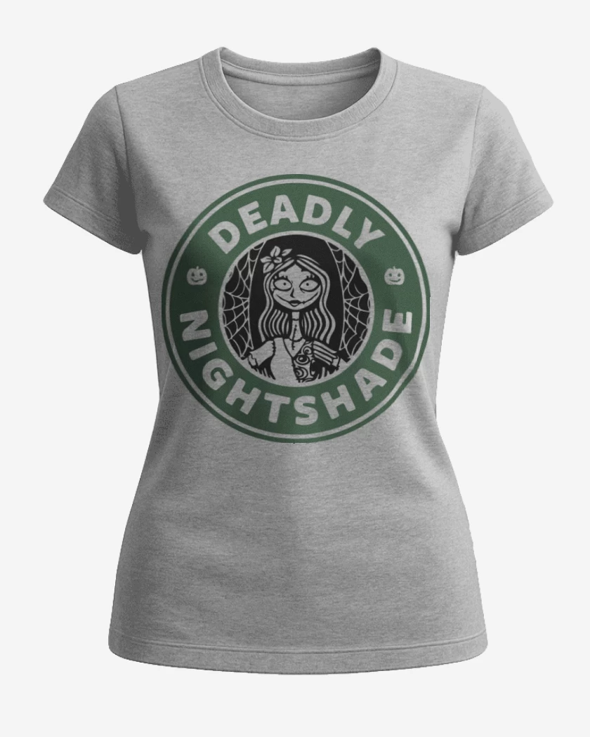 Polera de Mujer Gris Melange de Deadly