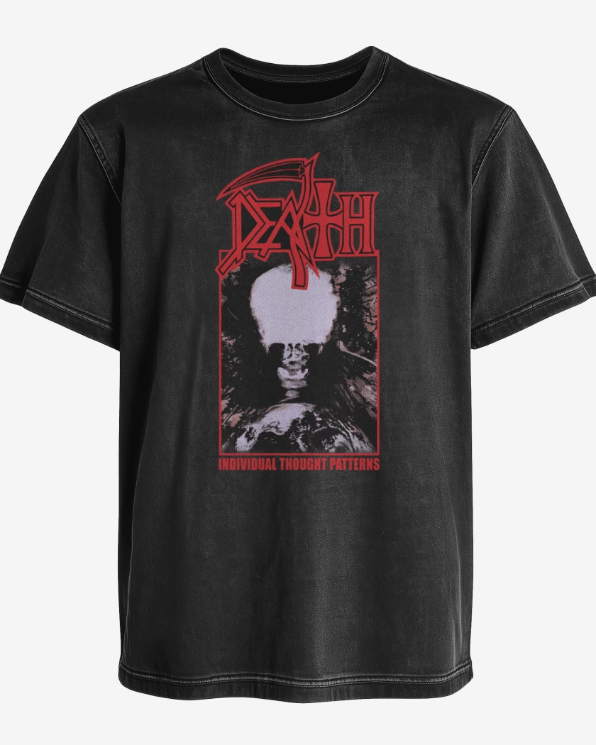 Polera desgastada Death Individual Thought Patterns v2
