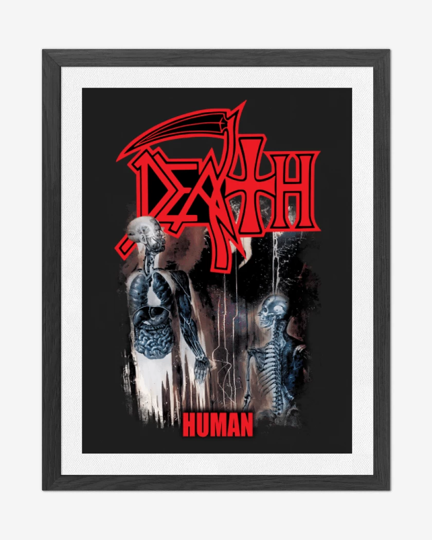 Cuadro decorativo Negro de Death Human
