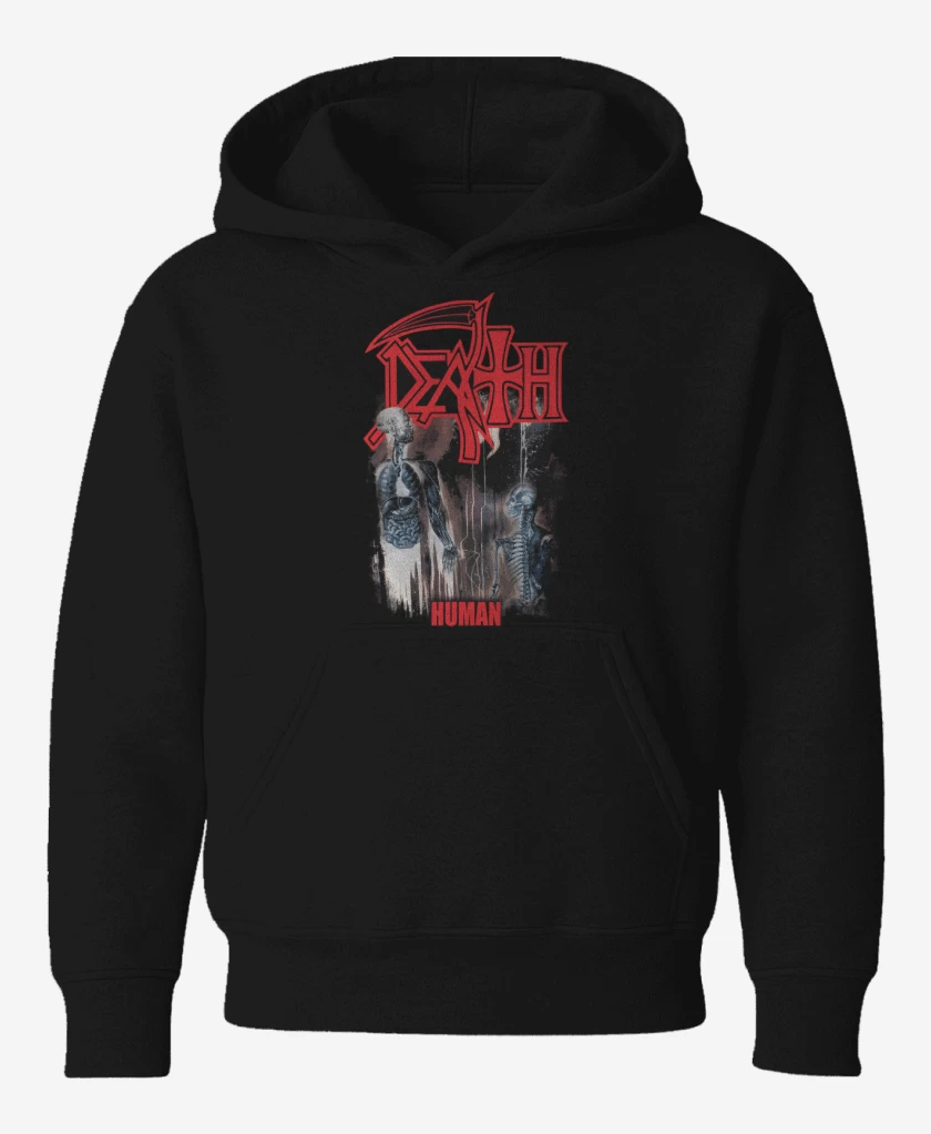 Poleron de niño Negro de Death Human