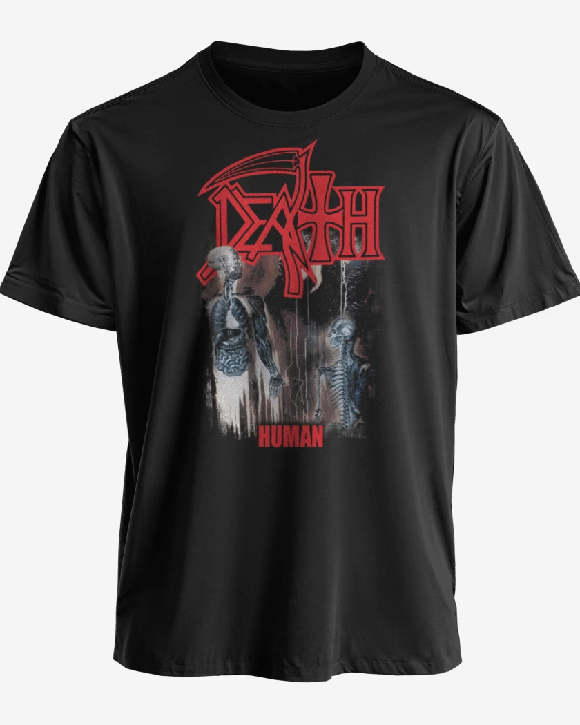 Polera premium Negro de Death Human