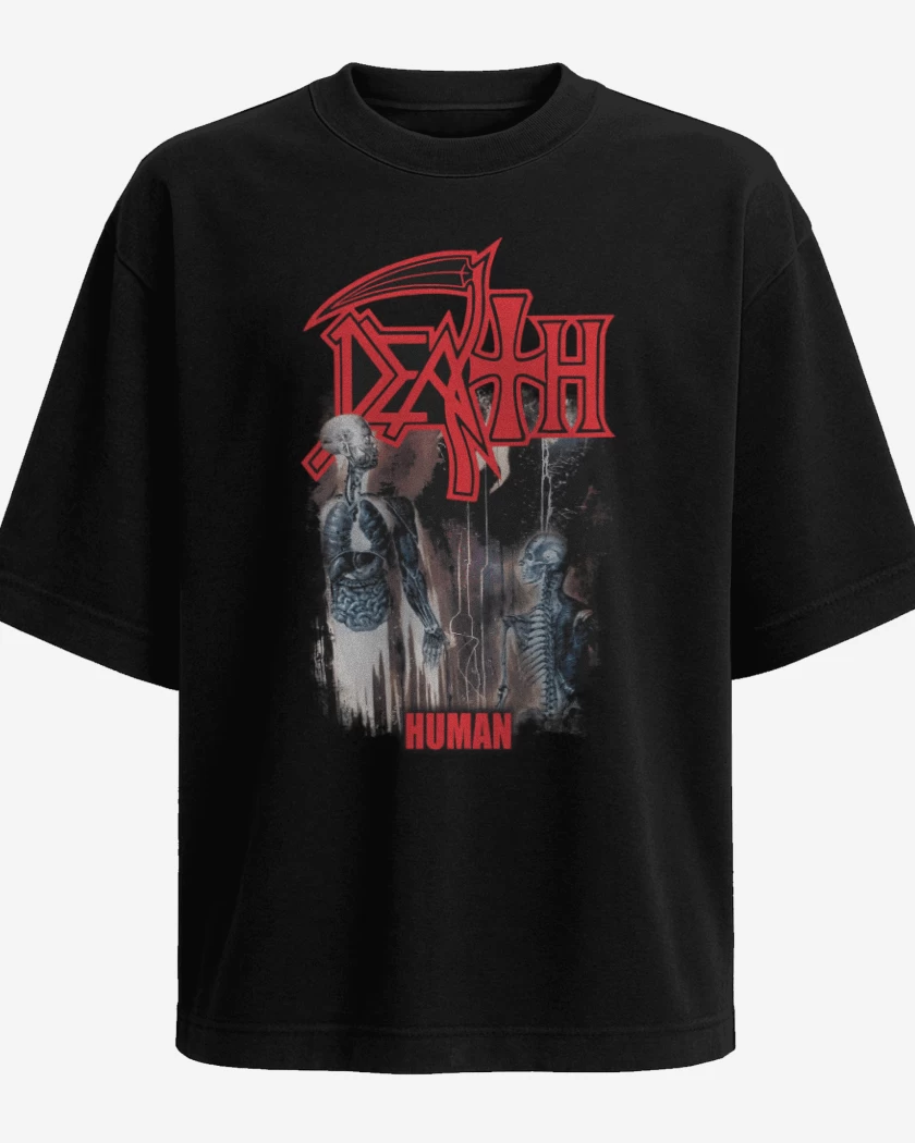 Polera Oversize Death Human