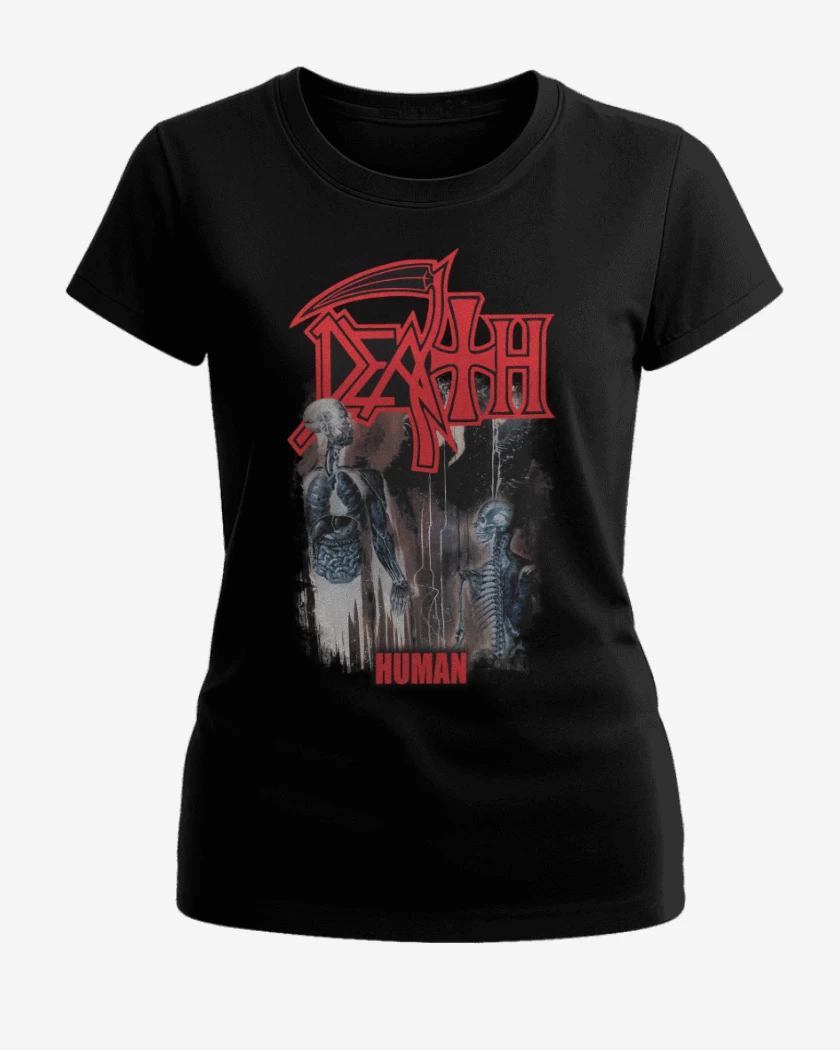 Polera de Mujer Negro de Death Human