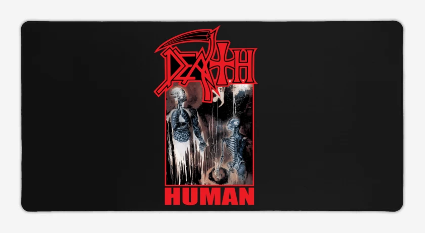 Mouse pad Gamer Negro de Death Human v2