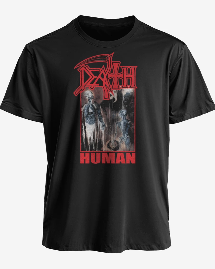Polera premium Negro de Death Human v2