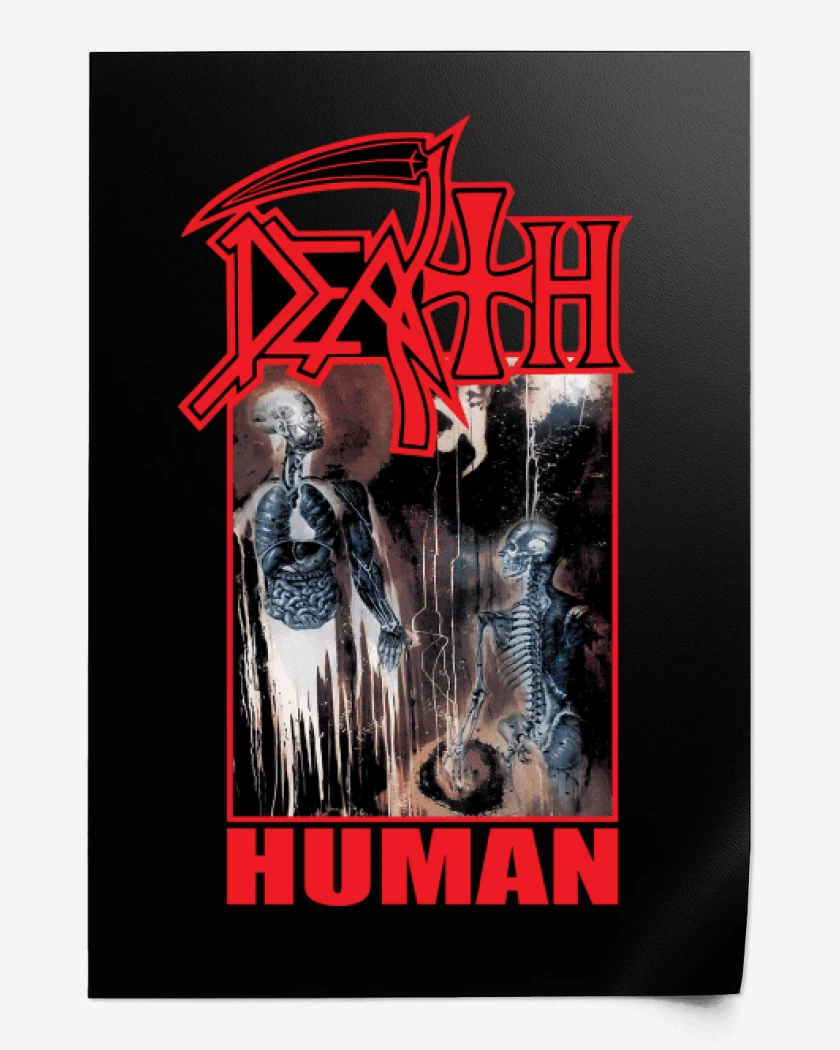 Print Negro de Death Human v2