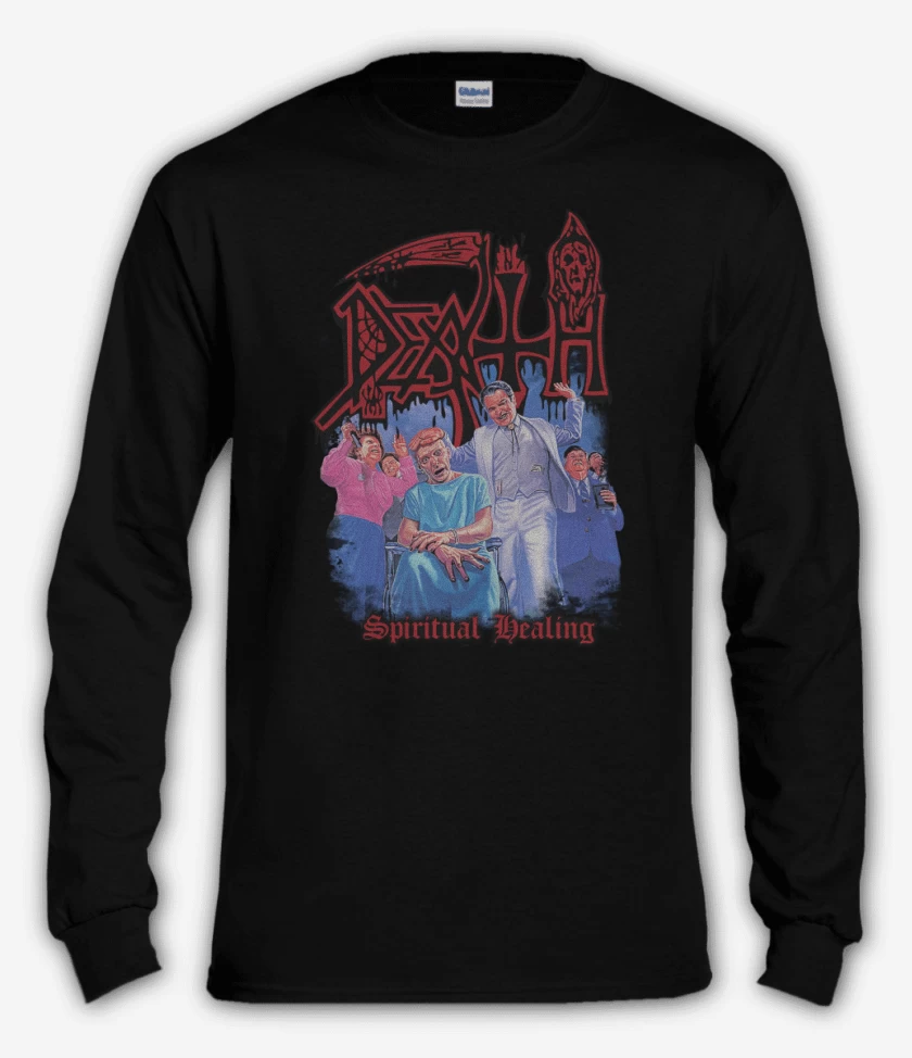 Polera manga larga Death Spiritual Healing