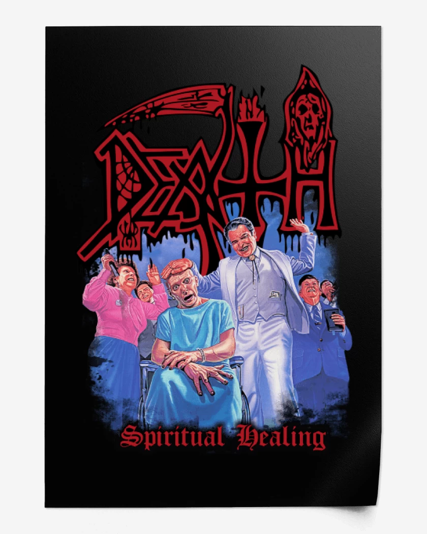 Print Death Spiritual Healing