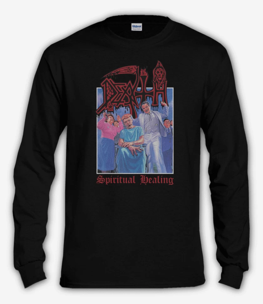 Polera manga larga Death Spiritual Healing v2