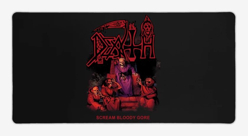 Mouse pad Gamer Death Scream Bloody Gore 
