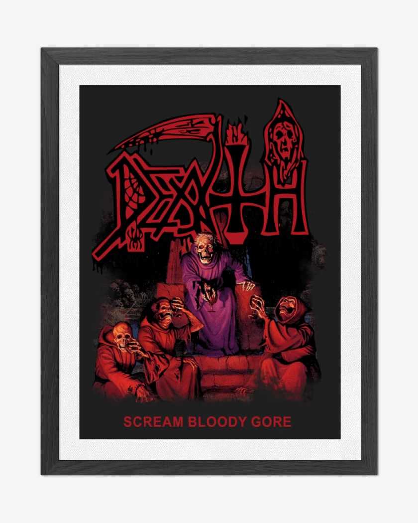 Cuadro decorativo Death Scream Bloody Gore 