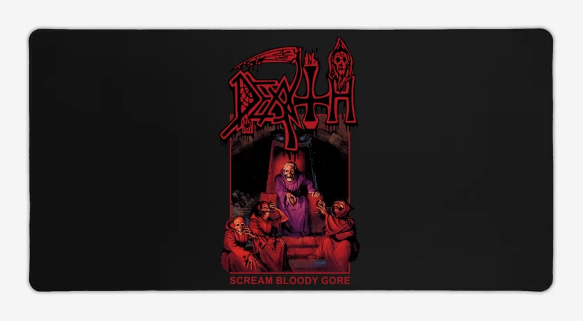 Mouse pad Gamer Death Scream Bloody Gore v2