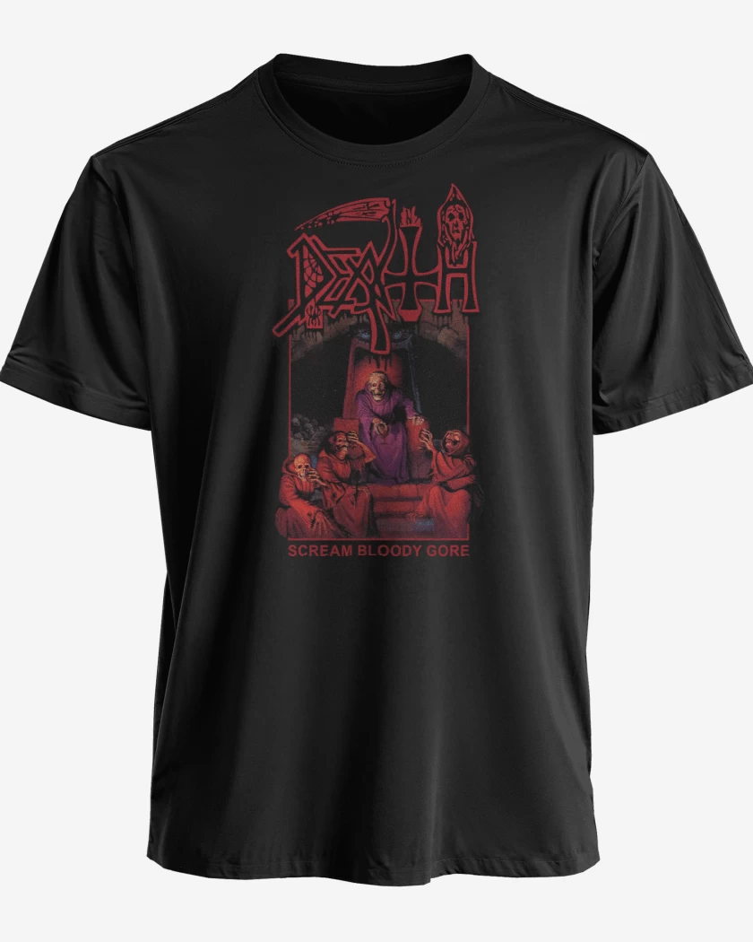 Polera premium Death Scream Bloody Gore v2