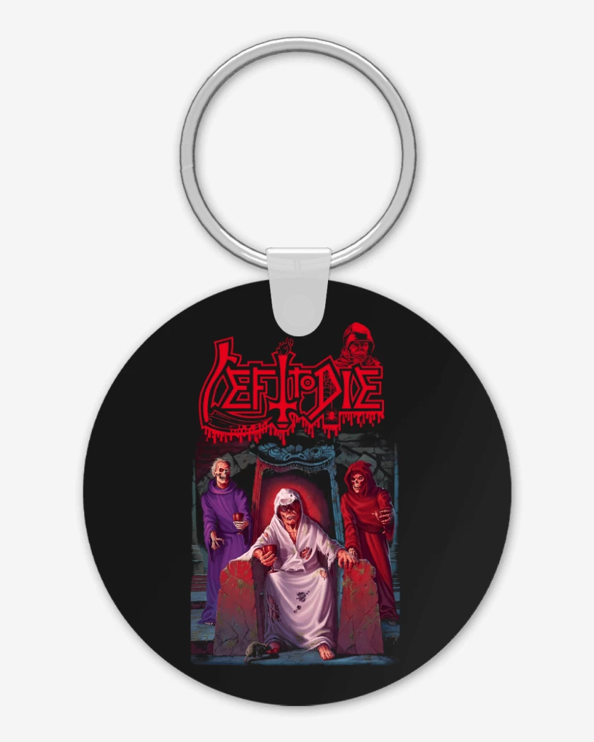 Llavero Left to Die Scream Bloody Gore
