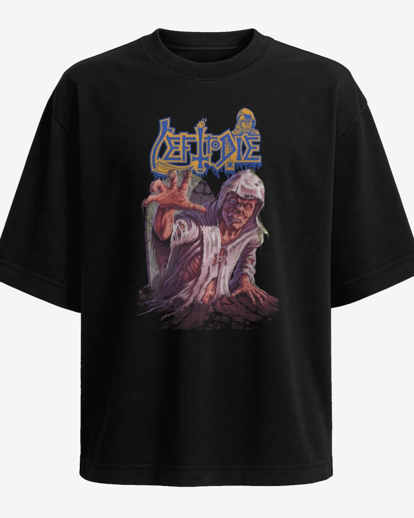 Polera Oversize Left to Die Leprosy