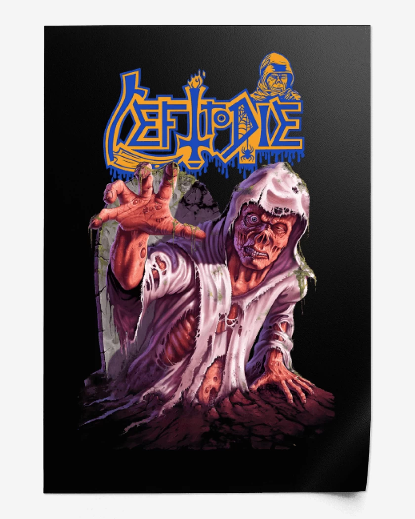 Print Left to Die Leprosy