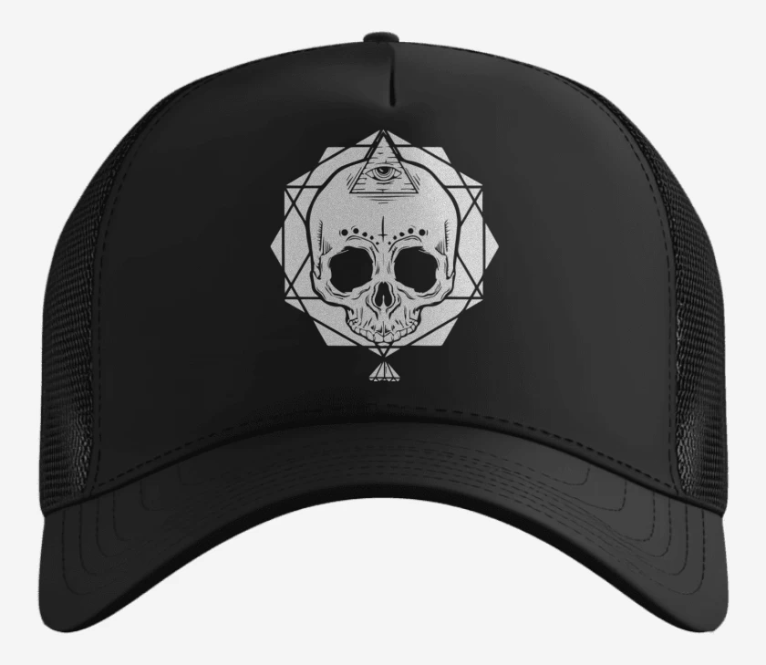 Gorro White Skull