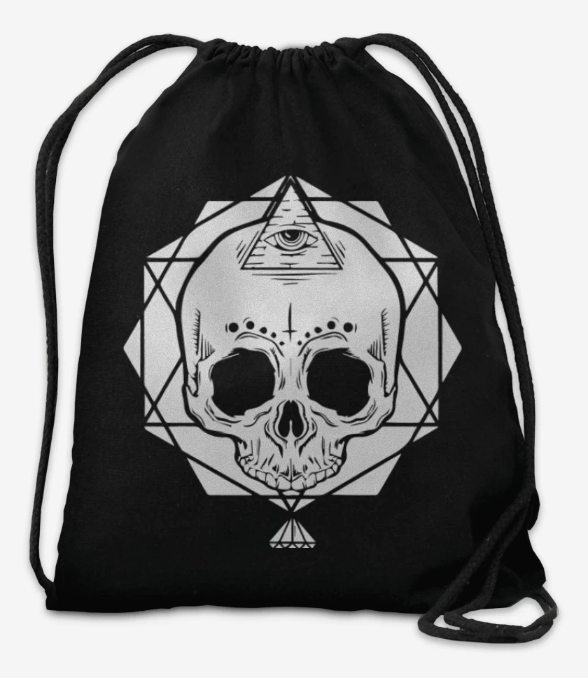 Mochila Negro de White Skull