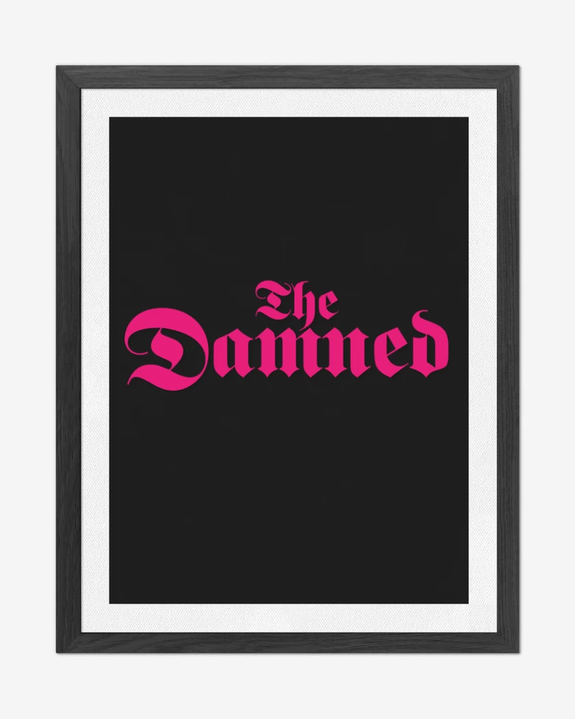 Cuadro decorativo The Damned Logo