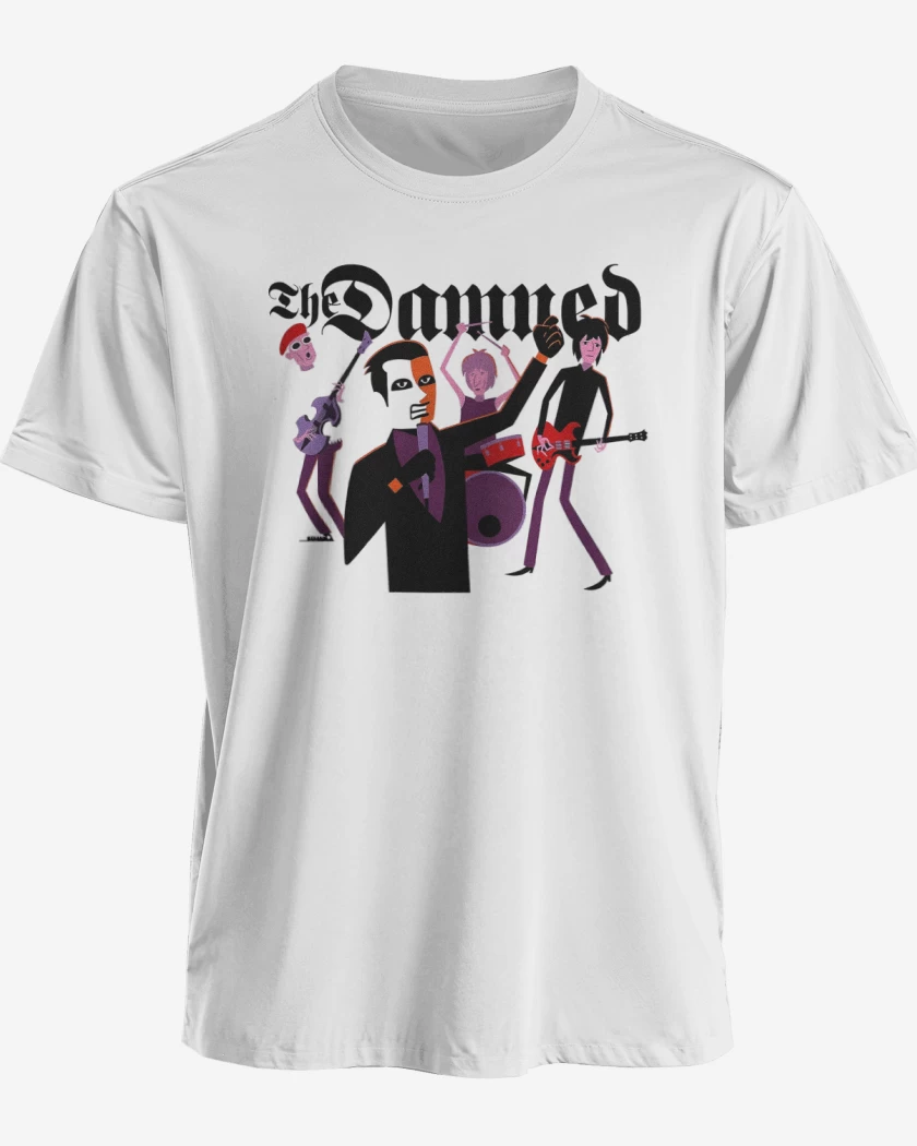 Polera The Damned Cartoon