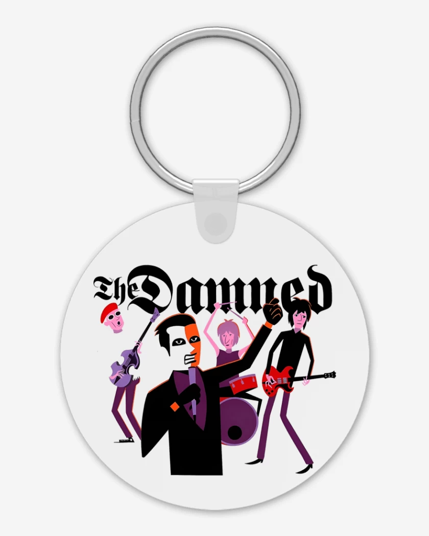Llavero The Damned Cartoon