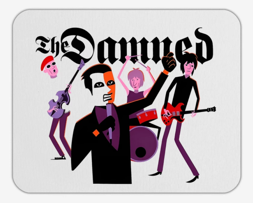 Mousepad The Damned Cartoon